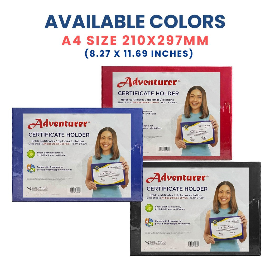 Certificate Holder A4 Size for Diploma Award Recognition Citation Paper File Cover