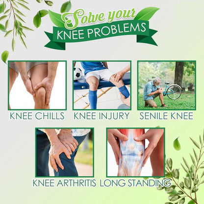 Herbal Knee Pain Relief Patches - Reduces Inflammation, Boosts Circulation, Multi-Area Use (10 Pcs)