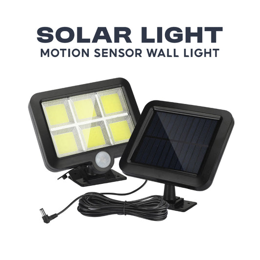 COB 120LED Split Solar Light Outdoor Motion Sensor Wall Light Waterproof Garden Lamp Emergency Pathway Yard Street Lamp Dropshipping