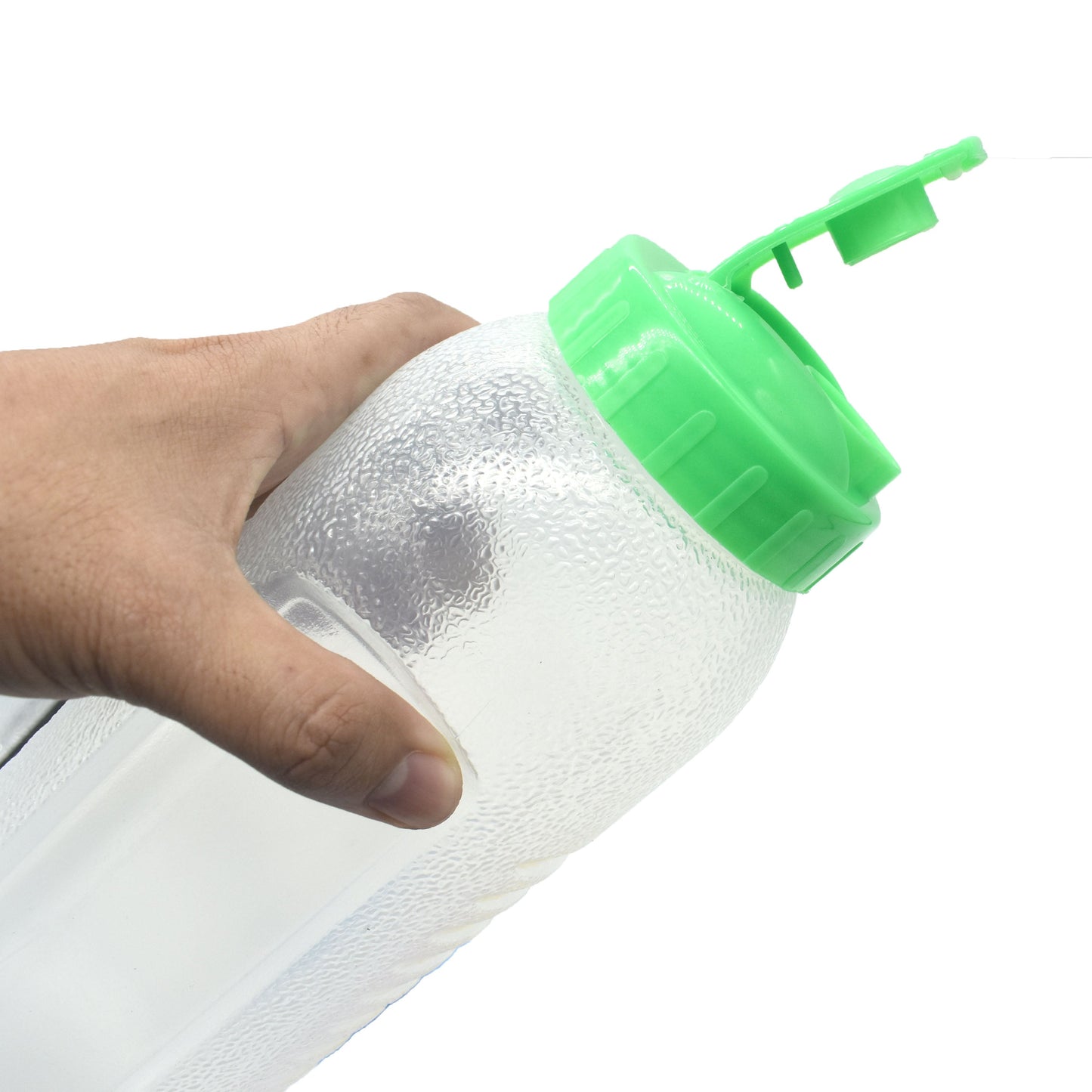 Reusable Plastic Squeeze Bottle with Colorful Flip-Top Lid – Leakproof Drink Dispenser for Sauces, Juices & Water (4-Pack)