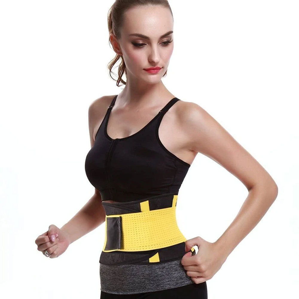 Adjustable Waist Trainer Belt for Women & Men | Slimming Body Shaper | Back Support & Posture Corrector
