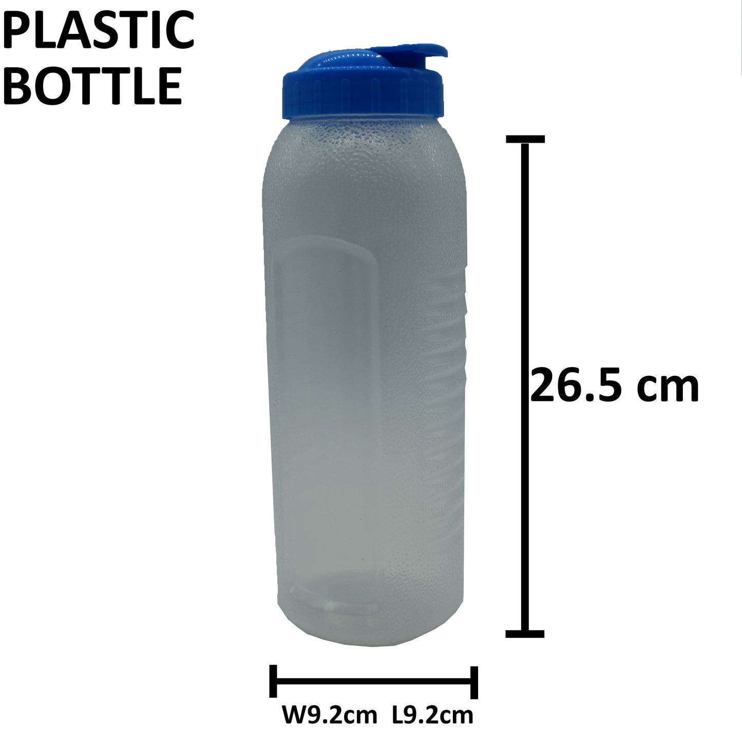 Reusable Plastic Squeeze Bottle with Colorful Flip-Top Lid – Leakproof Drink Dispenser for Sauces, Juices & Water (4-Pack)