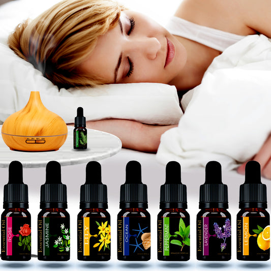 Humidifier Aromatherapy Pure Essential Oil Fragrant Essential Oil 10ml Dropper Essential Oils To Help Sleep, Study and Work Gathering to Refresh