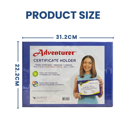 Certificate Holder A4 Size for Diploma Award Recognition Citation Paper File Cover