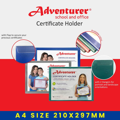 Certificate Holder A4 Size for Diploma Award Recognition Citation Paper File Cover