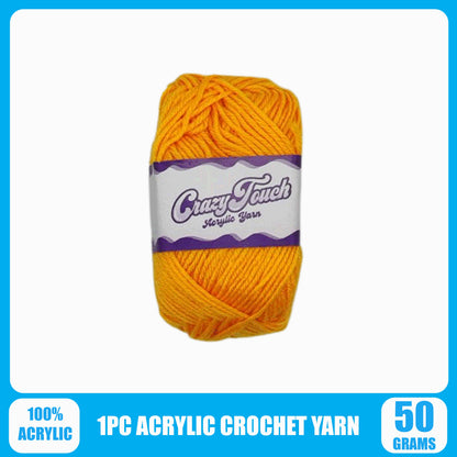 1pc. 50gram/Ball Acrylic Line Wool Yarn Thread Crochet Hook Weave Hand Knitting Soft Acrylic Yarn