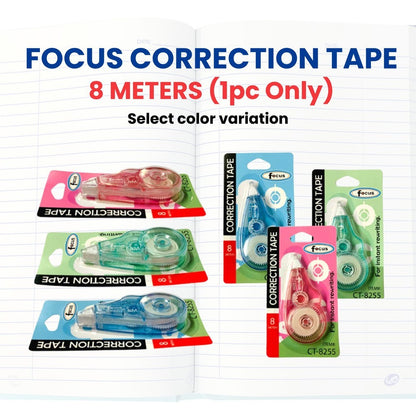 1pc Correction Tape 5m 8m 10m 12m Length,  Instant Rewriting, School Office Supplies