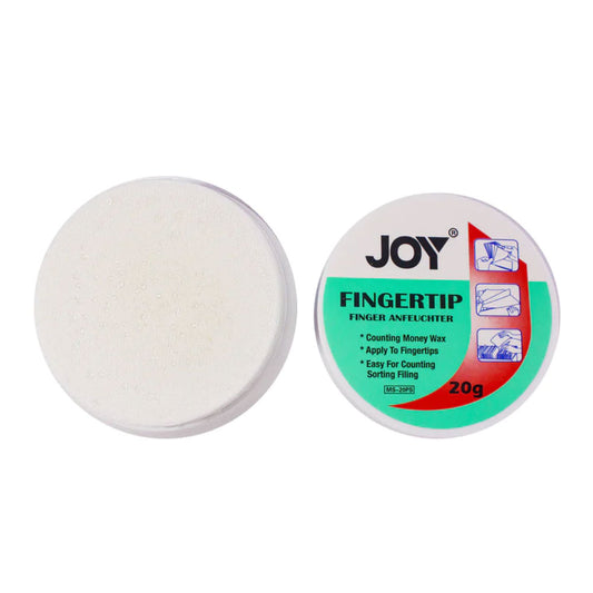 JOY Fingertip Moistener Wax 10g | Money Counting Grip Enhancer | Paper Sorting, Filing, Finger Anti-Slip Balm"