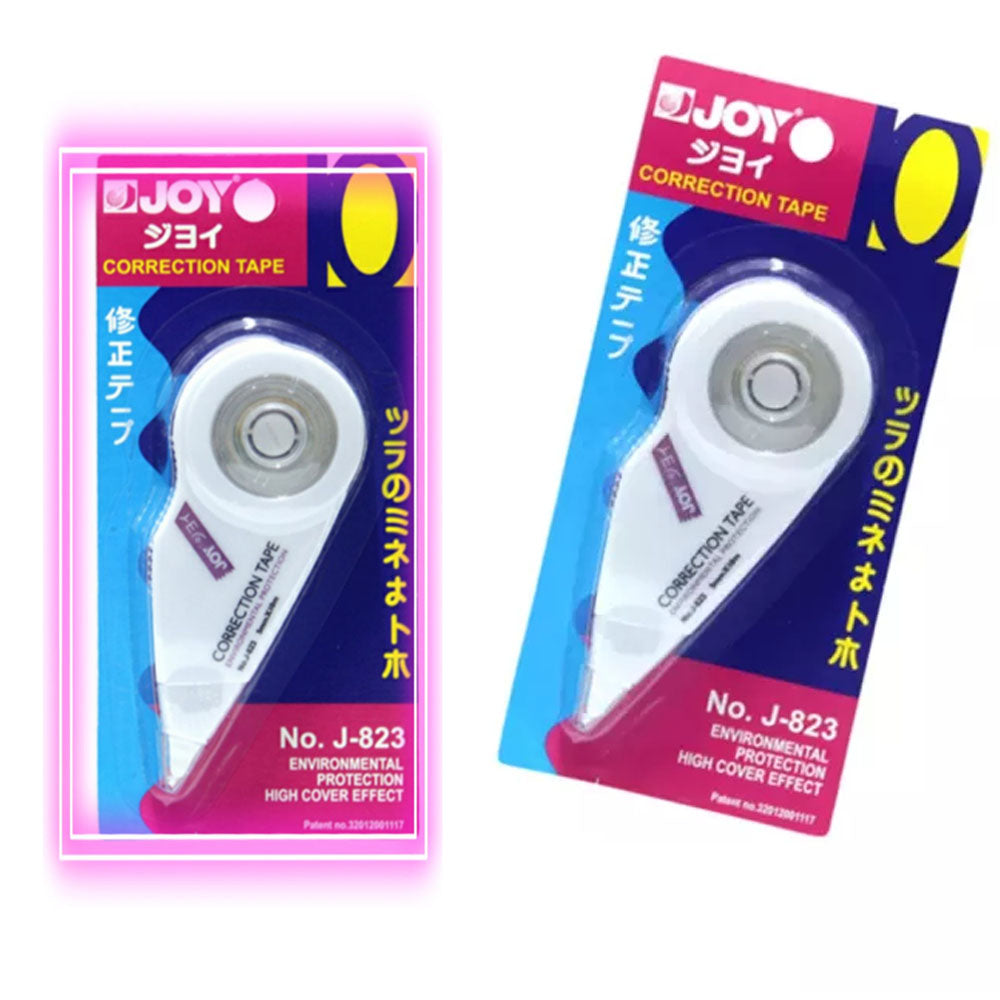 JOY Correction Tape J-823 - 5mm x 30m | Smooth & Precise | High Cover Effect | Eco-Friendly & Durable