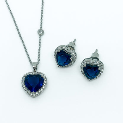 Jewelry Set for Women - Fashion Jewelry Silver/Gold Plated Necklace and Earrings Set