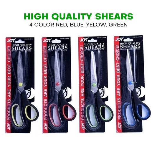 JOY High-Quality Multipurpose Scissors Shears for Office, Home, School - Sharp Stainless Steel Blades, Ergonomic Grip