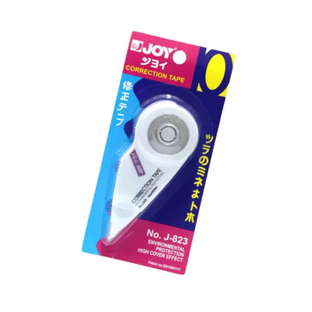 JOY Correction Tape J-823 - 5mm x 30m | Smooth & Precise | High Cover Effect | Eco-Friendly & Durable