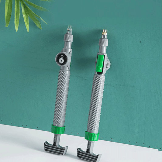 High-Pressure Water Spray Nozzle Garden Hose Attachment - Adjustable Jet Sprayer for Cleaning & Car Wash