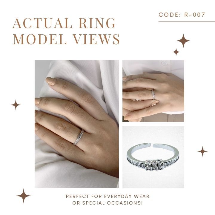 Luxury Crystal and Zirconia Rings Collection – Elegant Fashion Jewelry for civil weddings, proposals
