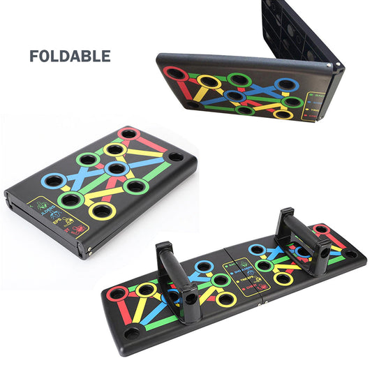 Push Up Bars Handles for Floor Workout - Non-Slip Fitness Equipment for Home Gym, Strength Training & Exercise