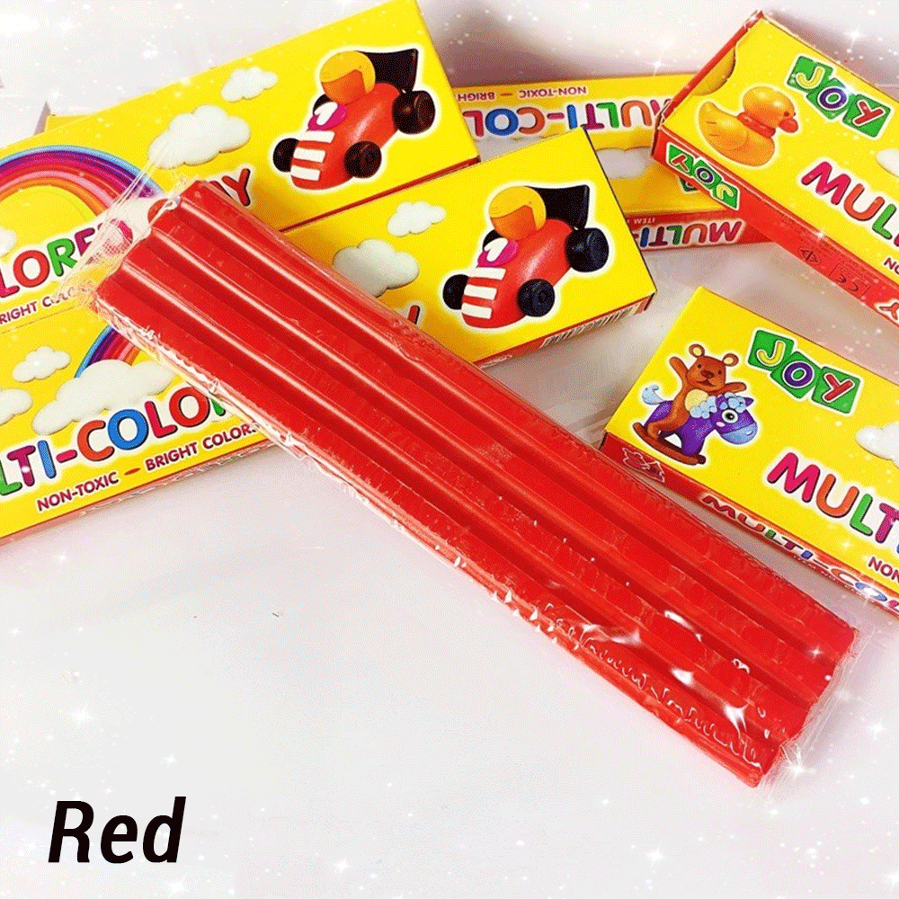 JOY Multi-Colored Clay for Kids - 12 Bright Colors | Non-Toxic, Reusable, Safe for Children | DIY Arts & Crafts Toy