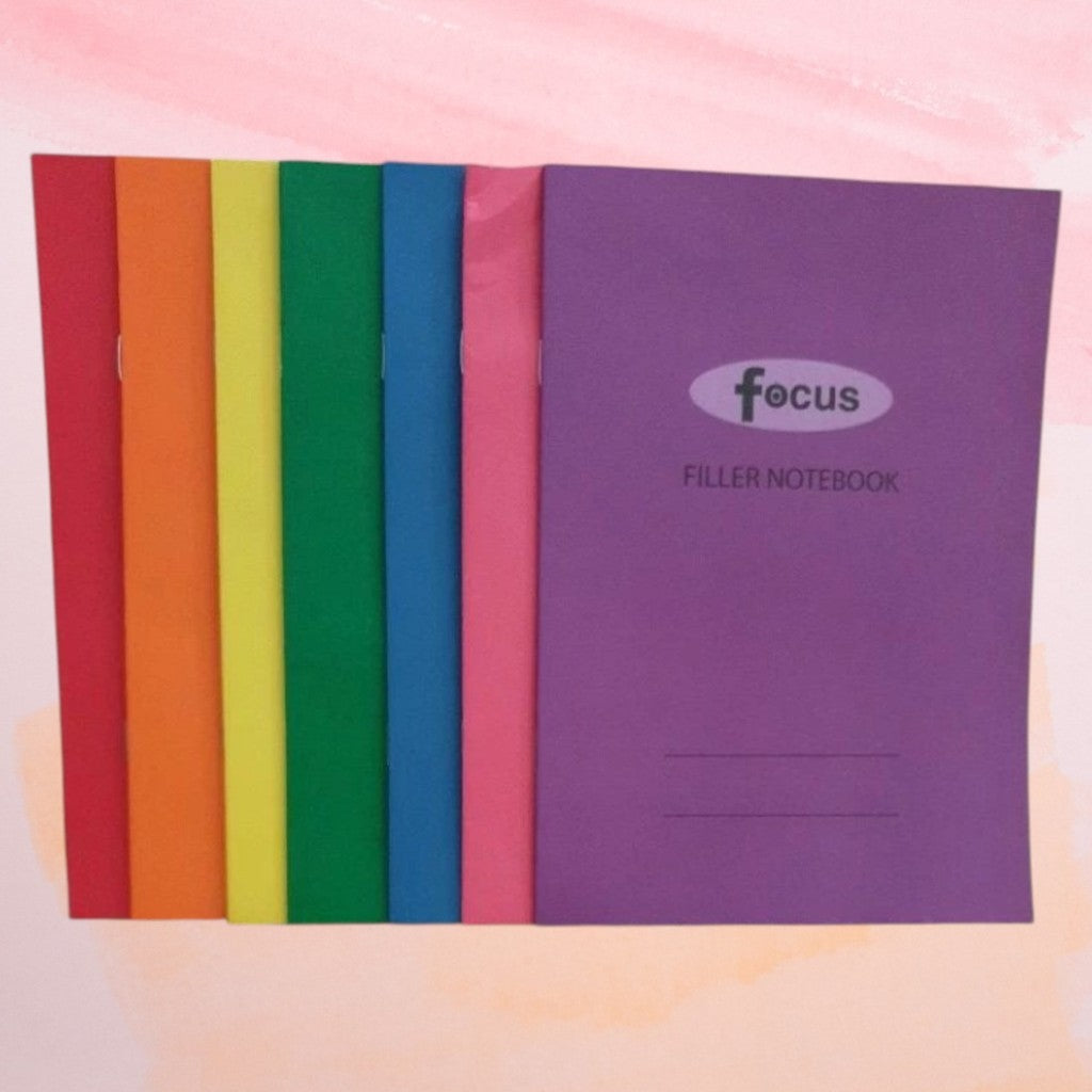 Filler Notebook 1pc 150x215mm 16 Sheets Colored Cover Lined Paper for School OfficeSupplies