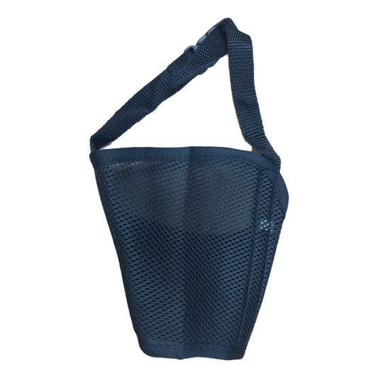 Dog Mouth Muzzle Breathable Nylon Mesh Adjustable Biting Chewing Prevention Safety Belt Soft Pet Anti Barking Muzzles