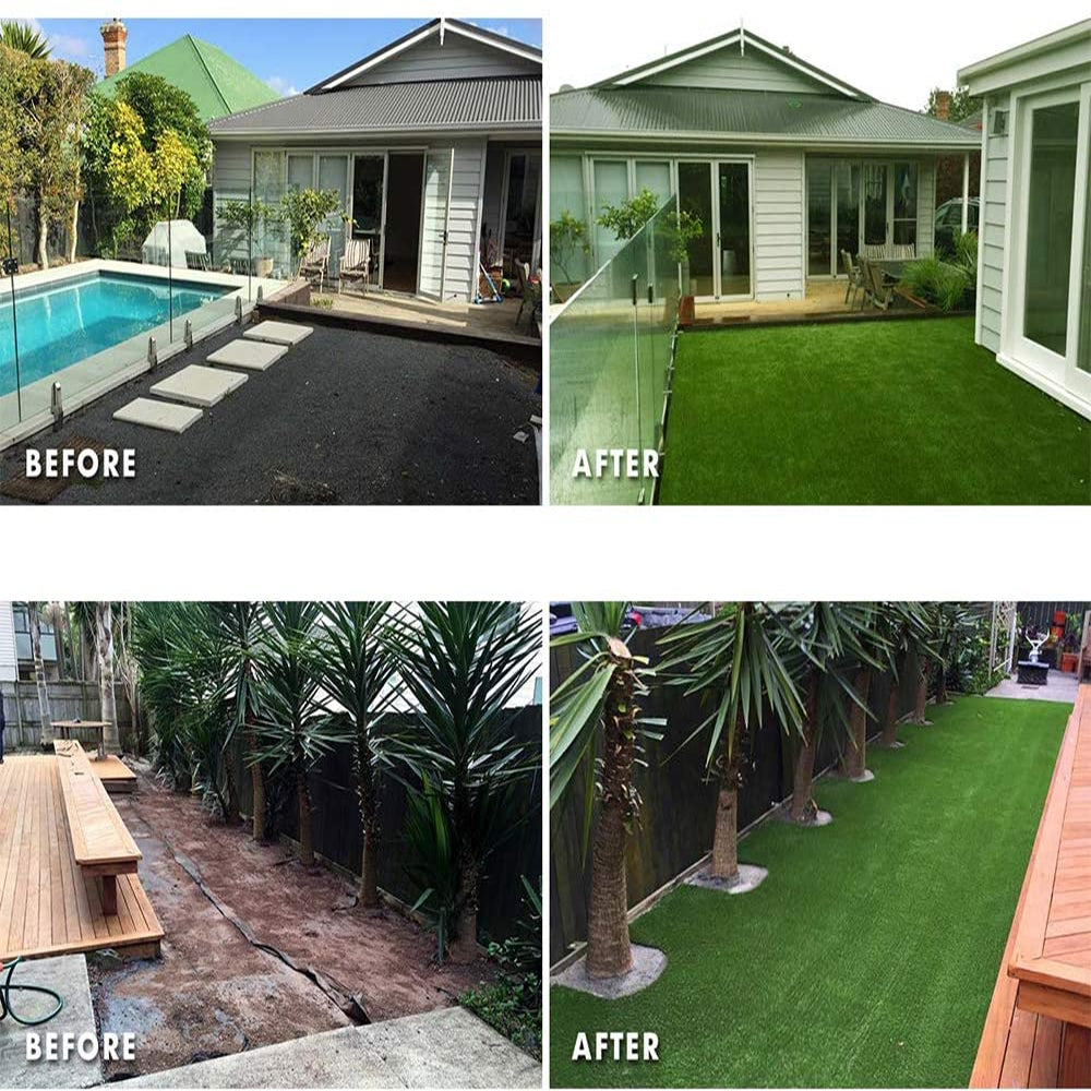 Artificial Grass Turf Carpet for Garden, Balcony, Patio, Outdoor & Indoor - Realistic Synthetic Lawn Mat