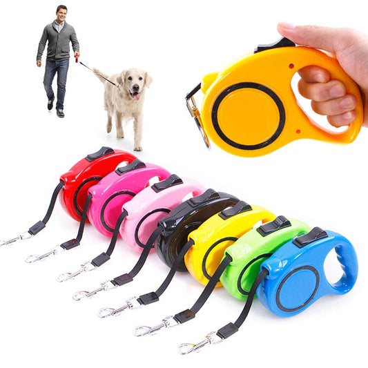 1Pcs Automatic Retractable Leash Collar Gift for Dog Lover 5m