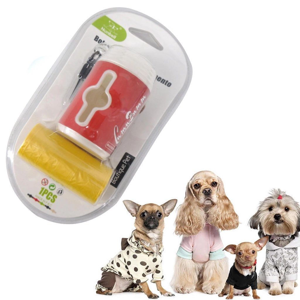 Dog Waste Poop Cumm Bumm with FREE Plastic Waste Roll Refill