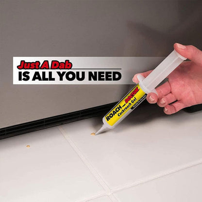 1pc Cockroach Killer Gel 5g Ready-to-Use Cockroach Gel Bait - Outdoor & Indoor Roach Killer with Syringe Applicator