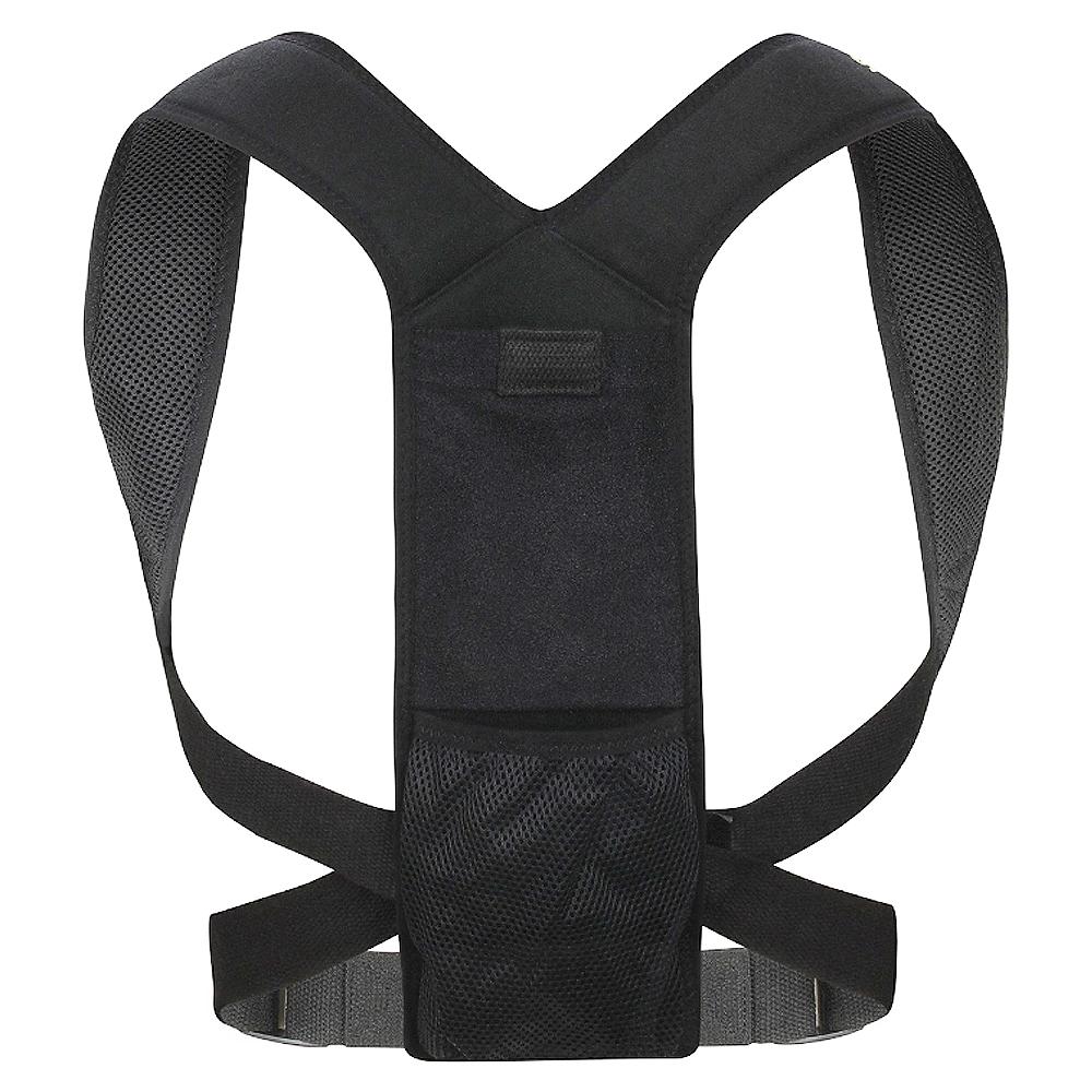 Adjustable Posture Corrector with Water Bottle Holder – Ergonomic Back Support for Hiking, Walking, & Outdoor Sports