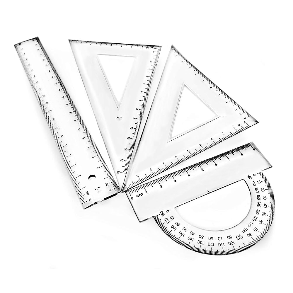4in1 Ruler Set 12"