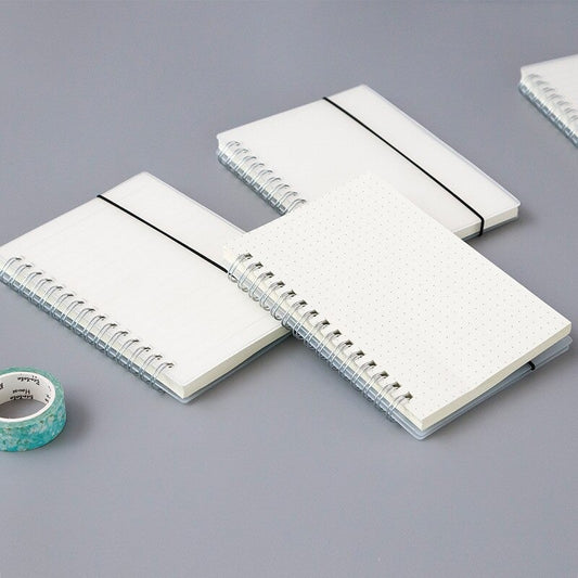 A5 A6 B5 Spiral book coil Notebook To-Do Lined Blank Grid Paper Journal Diary Sketchbook For School Supplies Stationery