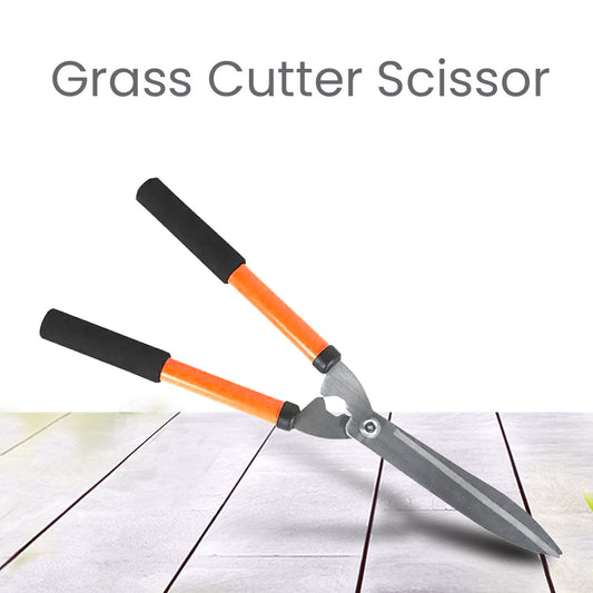 Heavy-Duty Garden Hedge Shears – Grass, Branch & Lawn Cutter | Sharp Blades & Ergonomic Handle for Trimming