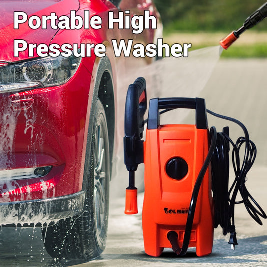 1400W Household Washer Portable Car Electric Water Gun Washer 220V