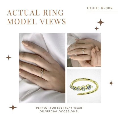 Luxury Crystal and Zirconia Rings Collection – Elegant Fashion Jewelry for civil weddings, proposals