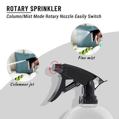 Spray Bottle with Adjustable Nozzle – 500ml Multi-Purpose Watering, Cleaning & Planting Tool