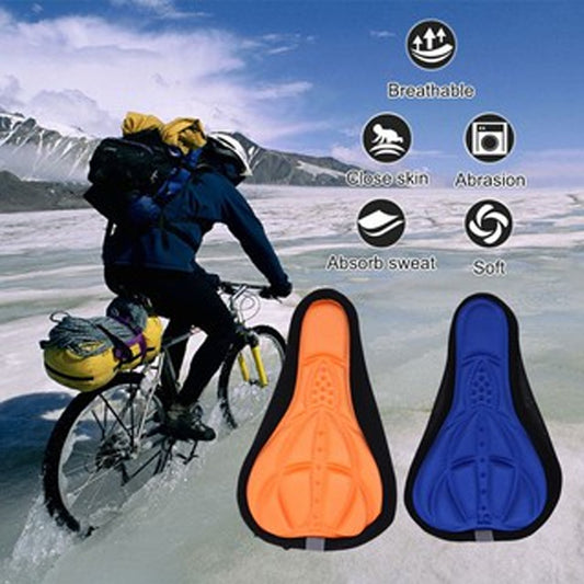 Bicycle Saddle Cover Soft Bicycle Seat Cover Cycling Seat Mat Comfortable Cushion Riding Protective Gear