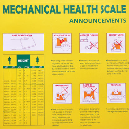 Mechanical Health Weighing Scale Announcement
