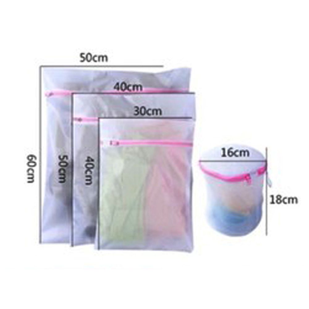 4 in1 Laundry Bags Washing Machine Protection Net Mesh Bags