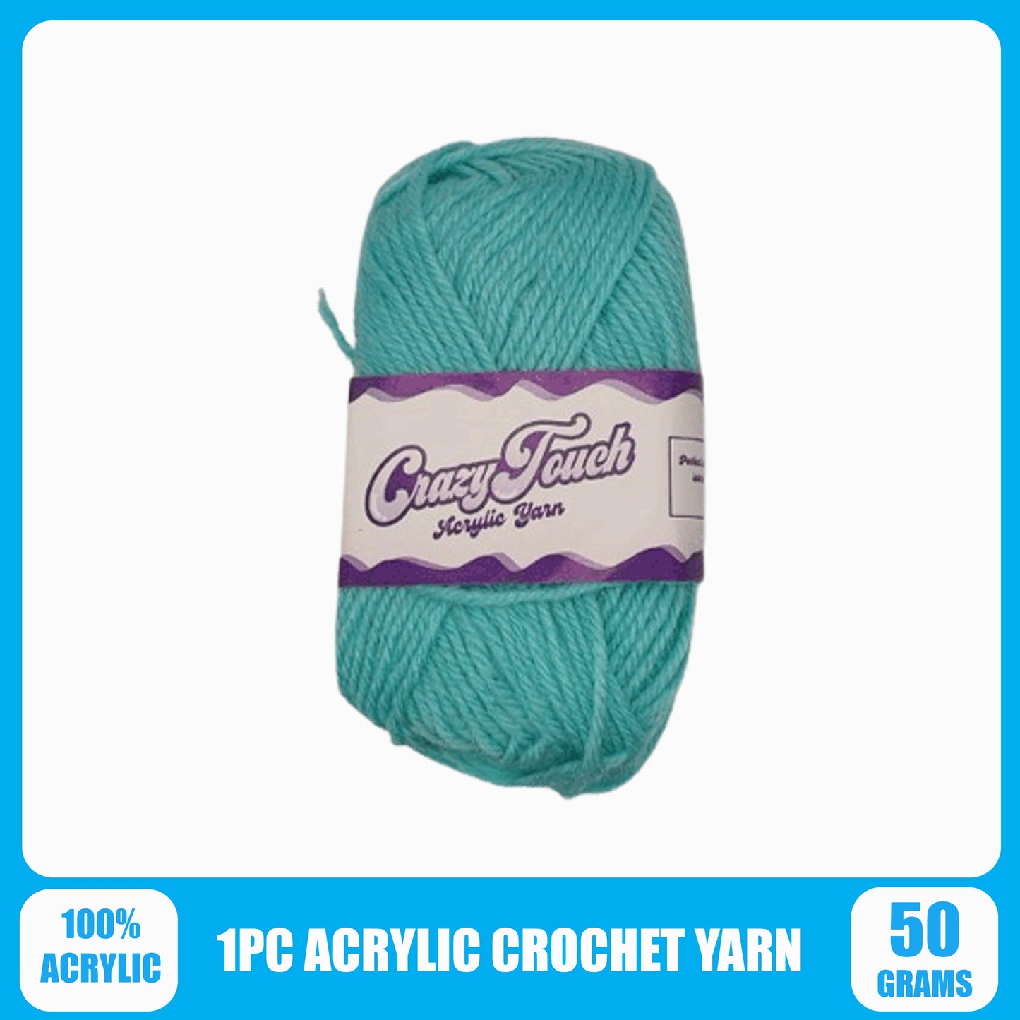 1pc. 50gram/Ball Acrylic Line Wool Yarn Thread Crochet Hook Weave Hand Knitting Soft Acrylic Yarn