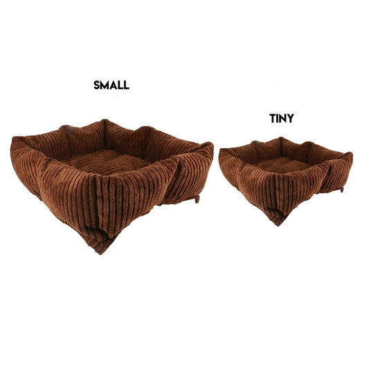 Rectangle Dog Pet Bed Ultra Soft Luxury Bed