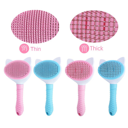 Pet Dog and Cat shedding Brush Hair Remover , Easy Pet Fur Remover for Cat and Dog