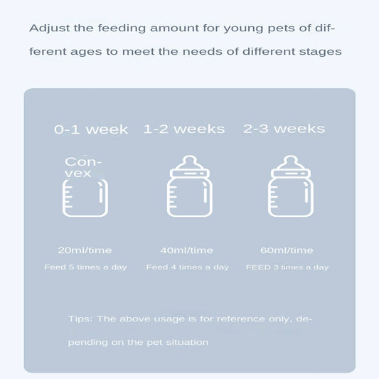 150ml Pet Feeding Bottle Set | Newborn Kitten Puppy Nursing Bottle with Soft Nipple & Cleaning Brush