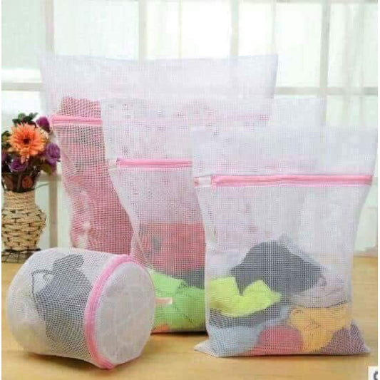 4 in1 Laundry Bags Washing Machine Protection Net Mesh Bags