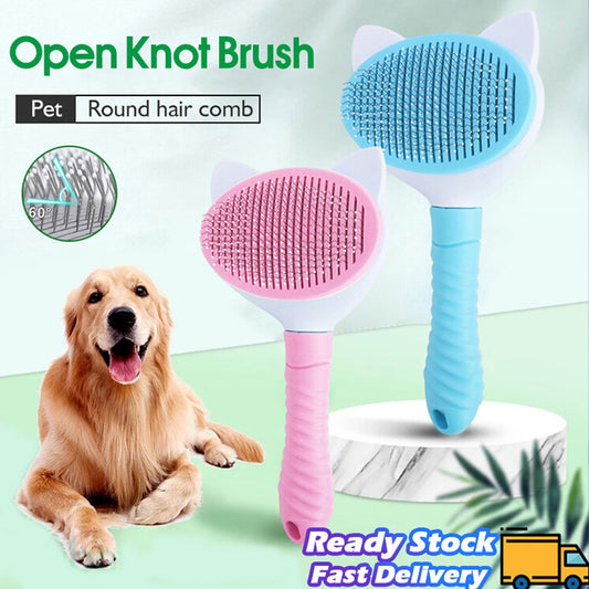 Pet Dog and Cat shedding Brush Hair Remover , Easy Pet Fur Remover for Cat and Dog