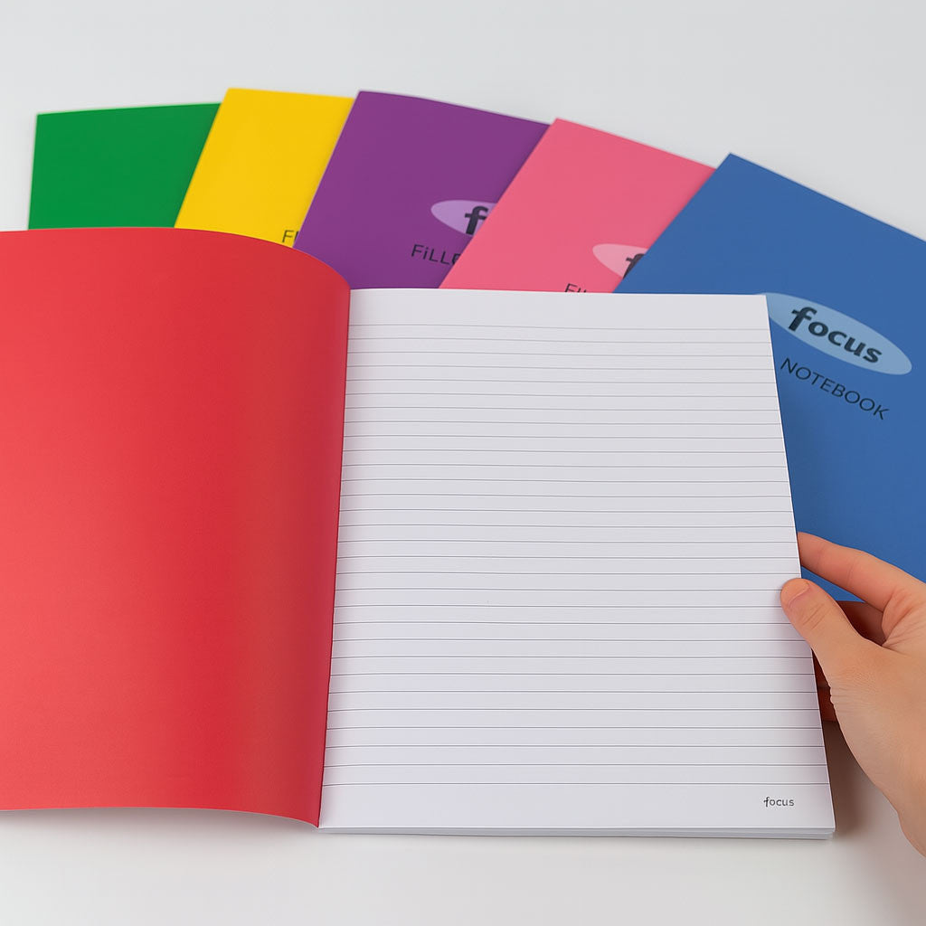 Costa verde Binder Notebook with 10 Colorful Filler Notebooks Lined Pages for School Notes Journal