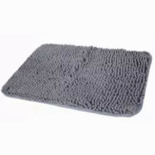 Super Absorbent Chenille Bath Mat - Soft Non-Slip Microfiber Rug for Bathroom, Bedroom, and Home Floor - 40x60cm