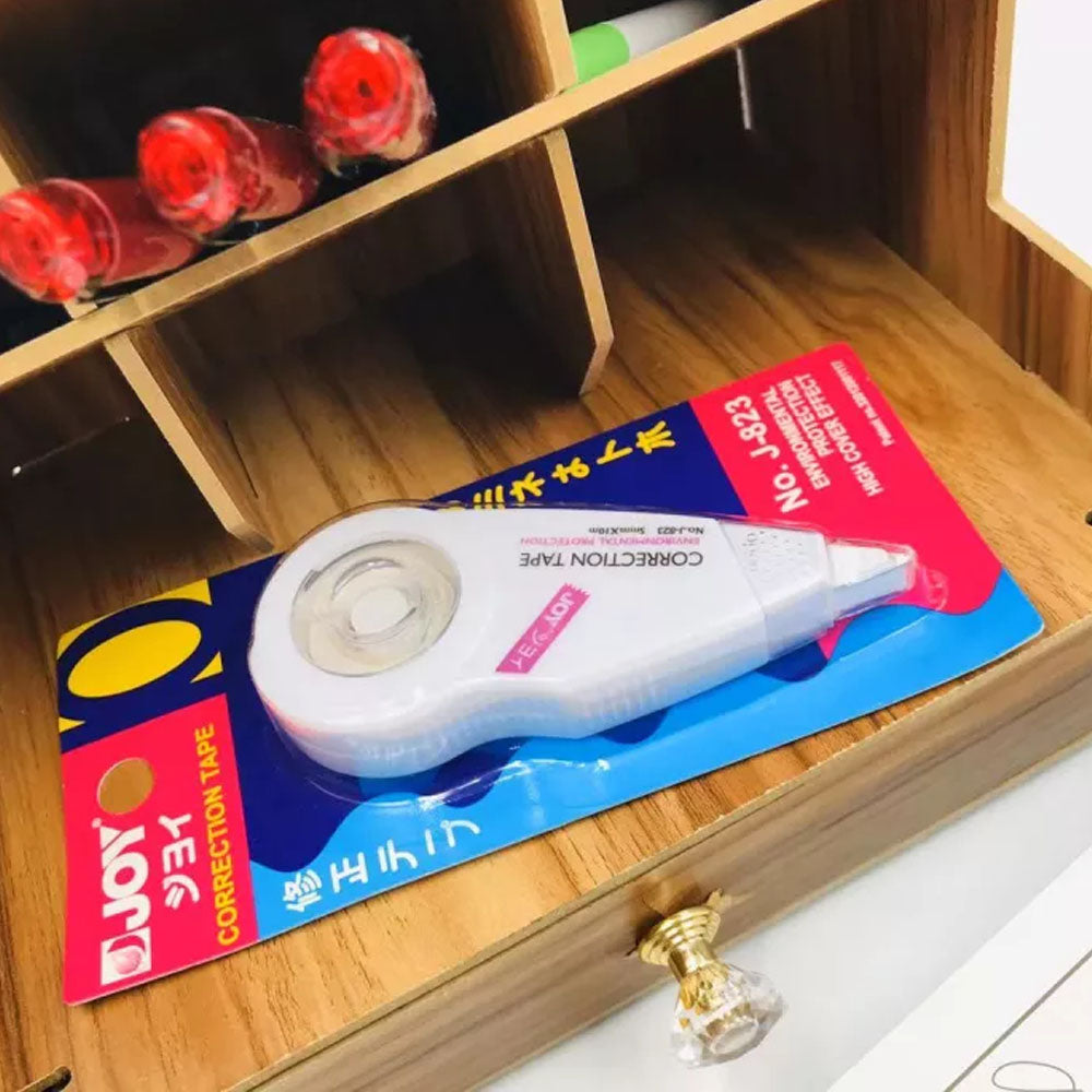 JOY Correction Tape J-823 - 5mm x 30m | Smooth & Precise | High Cover Effect | Eco-Friendly & Durable