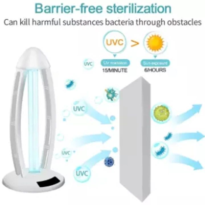 LED AC220V UV Sterilizer Light with Plug, 38W with Remote Control 3 Gear Timing