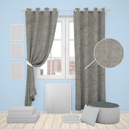 Plaid Blackout Curtains for Bedroom & Living Room - Window Drapes with Grommets, Light Blocking & Stylish Design