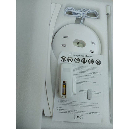 LED AC220V UV Sterilizer Light with Plug, 38W with Remote Control 3 Gear Timing