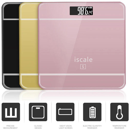 Digital Bathroom Weighing Scale 180kg Capacity with LCD Display & Stylish Design - Homemazing PH"
