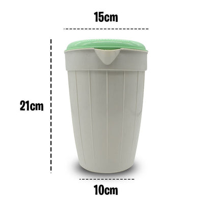 1.5L Sports Water Bottle with Flip-Top Spout | Leakproof & BPA-Free Hydration Jug for Gym, Travel, Outdoor